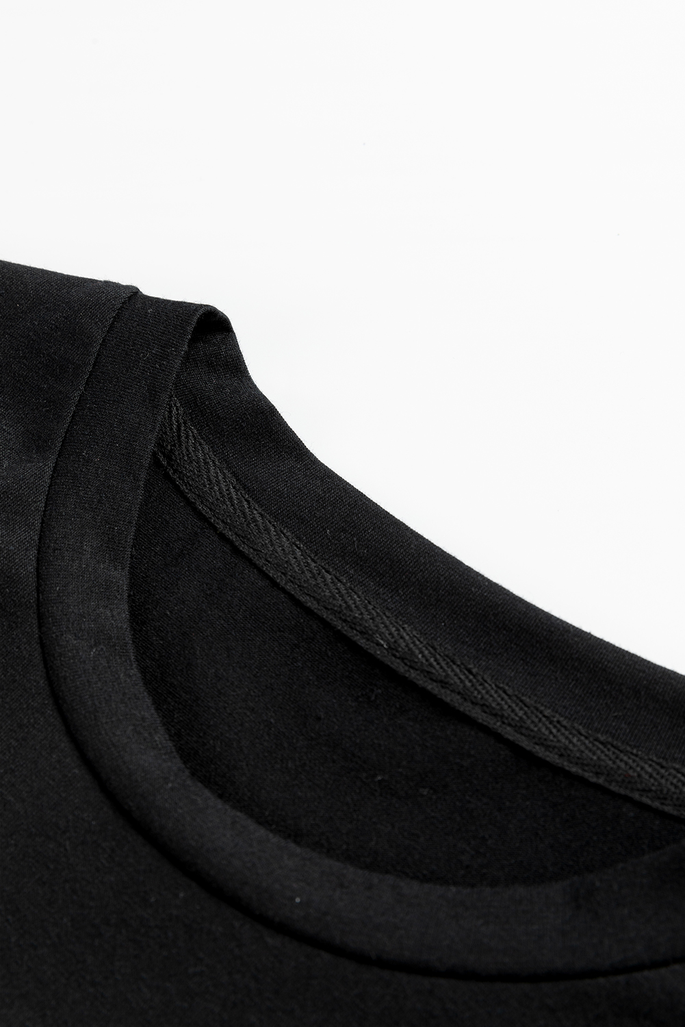 Black Christmas Big Bowknot Graphic Crewneck T Shirt - loveforevers