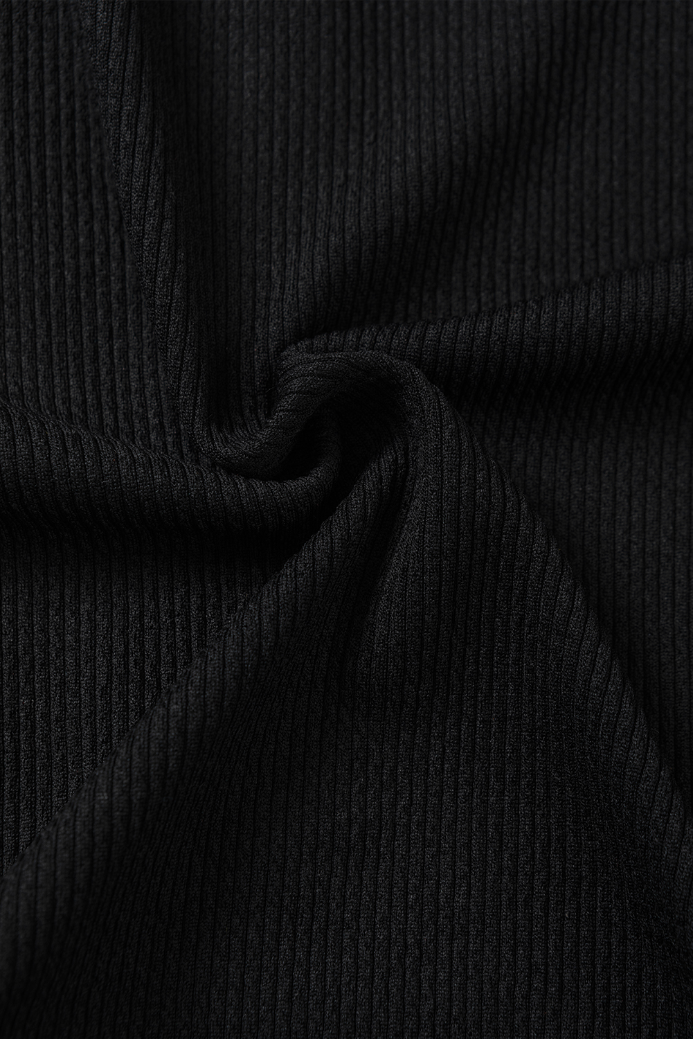 Black Zip up Mock Neck Ribbed Sleeveless Bodysuit - loveforevers