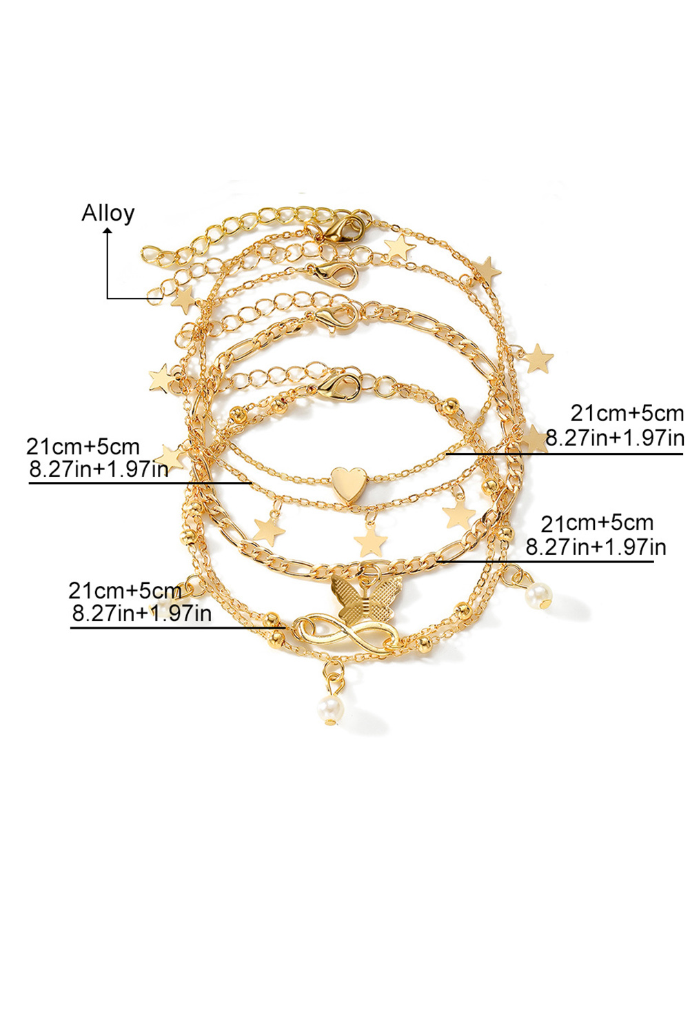 Gold Elegant Bow Design Plated Studded Earrings - loveforevers