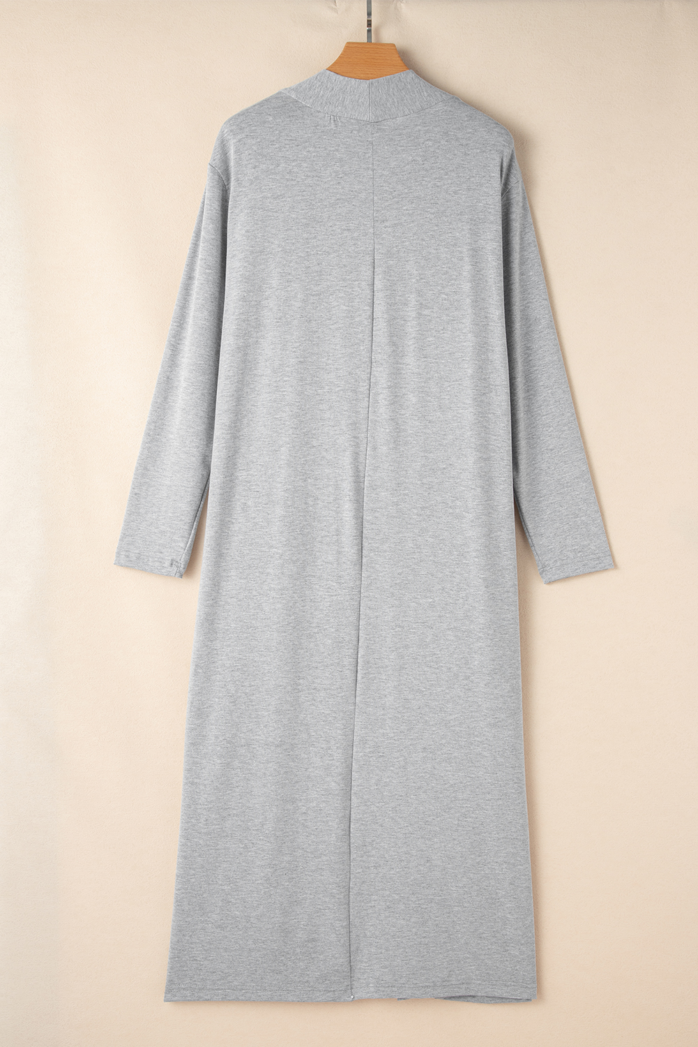 Parchment Split Long Cardigan and Skinny Pants Lounge Set - loveforevers