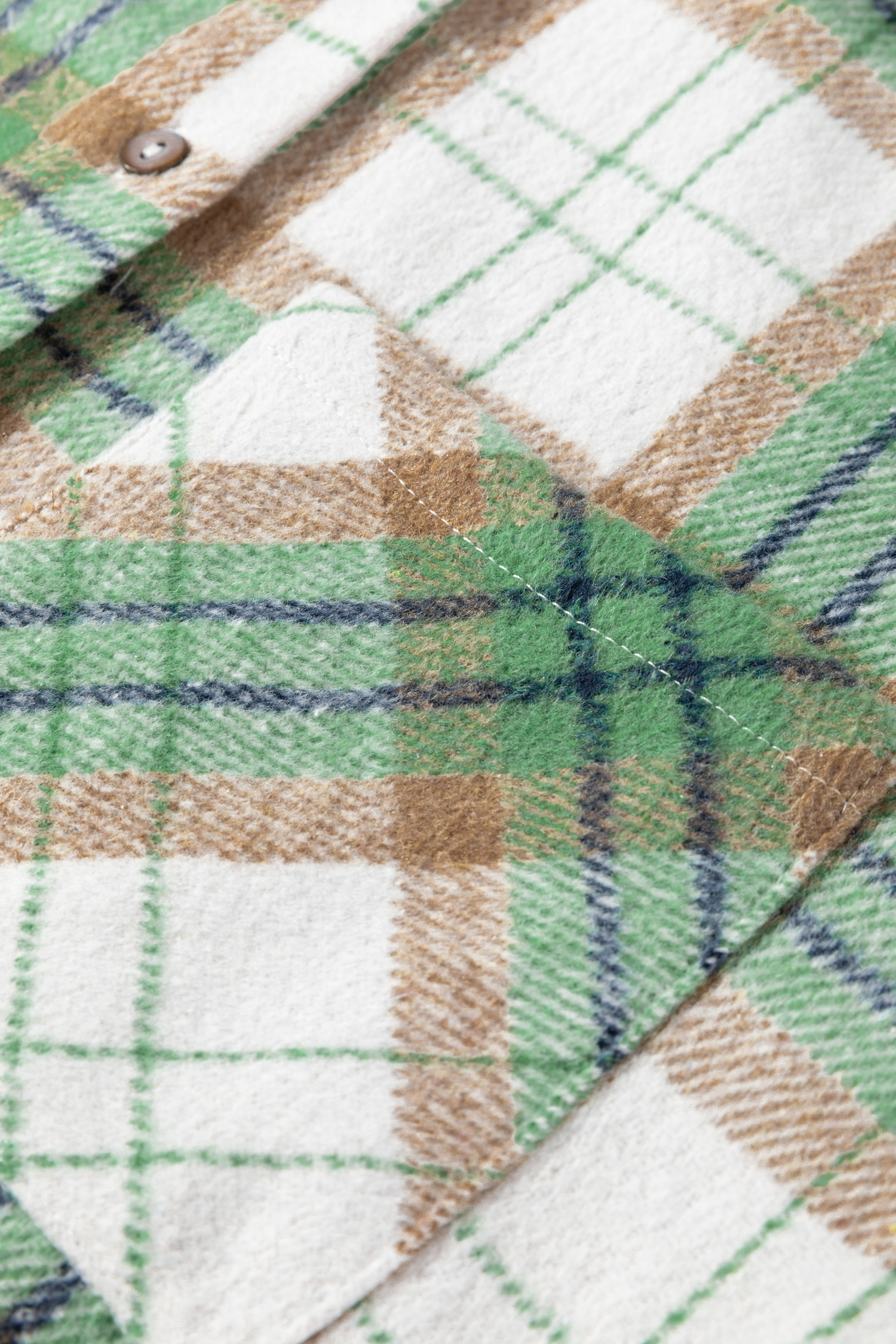 Red Christmas Plaid Casual Flannel Shacket - loveforevers