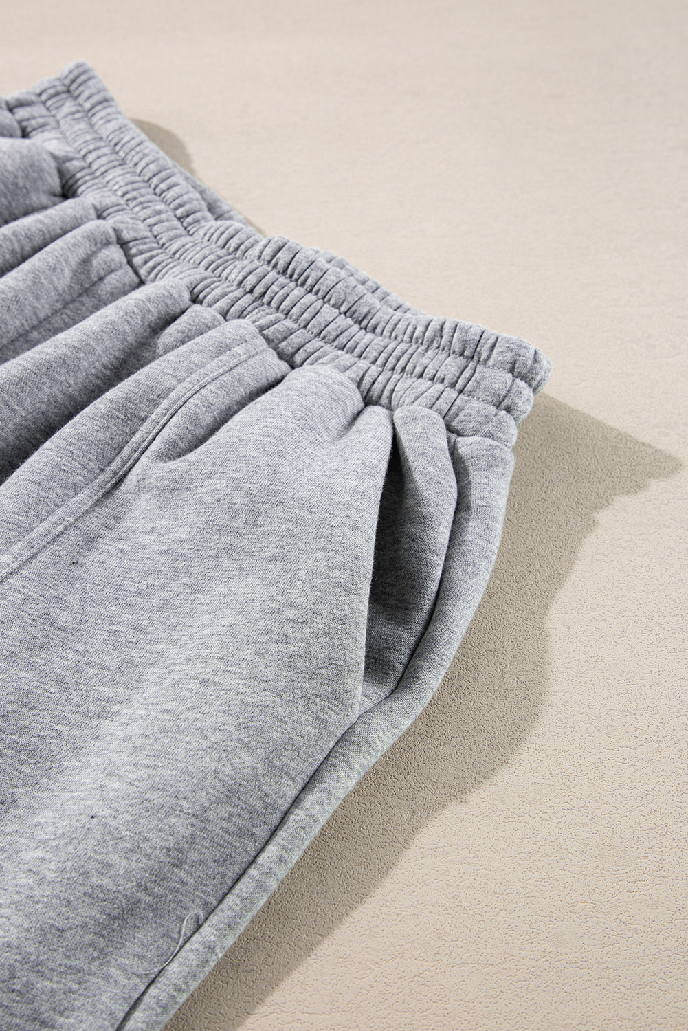 Navy Blue Solid Exposed Seams Hoodie and Joggers Activewear Set - loveforevers