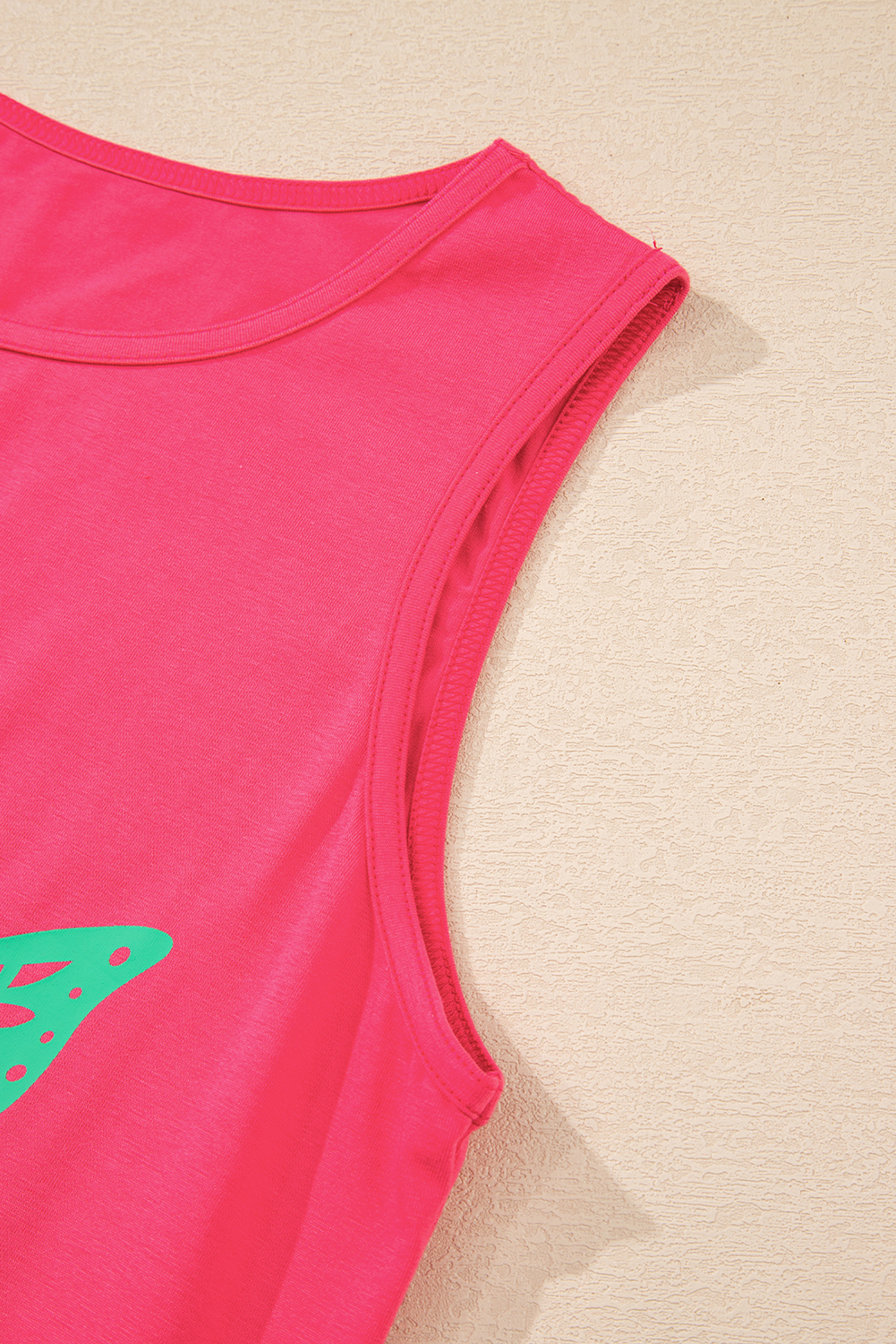 Blue Sun Graphic Casual Tank Top - loveforevers