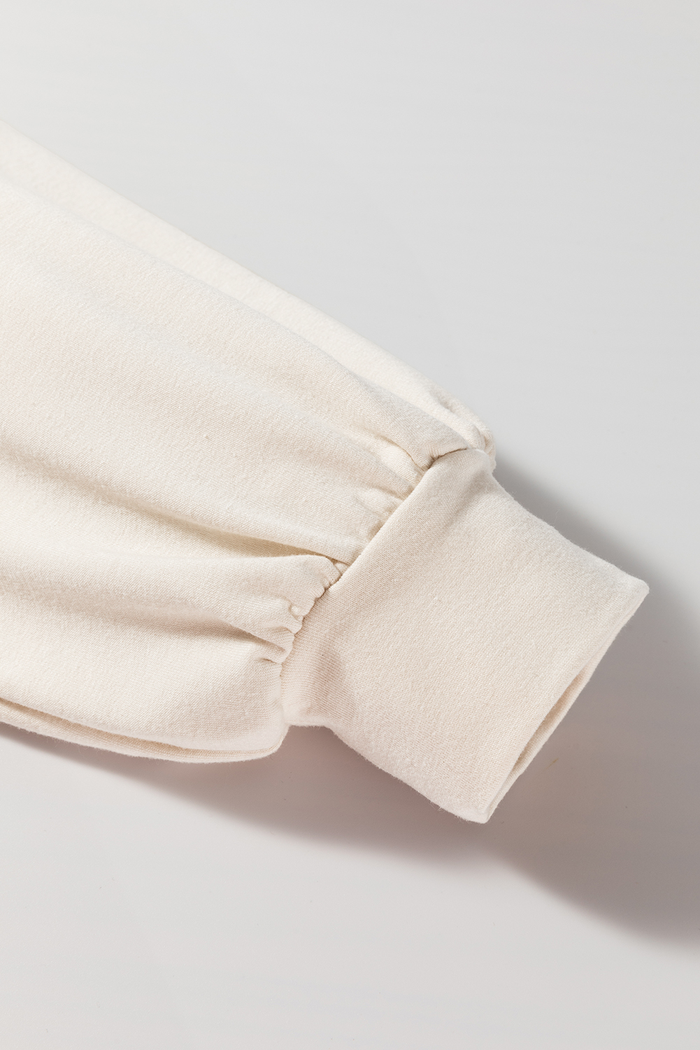 Pale Khaki Sweatshirt Poplin Mini Dress - loveforevers