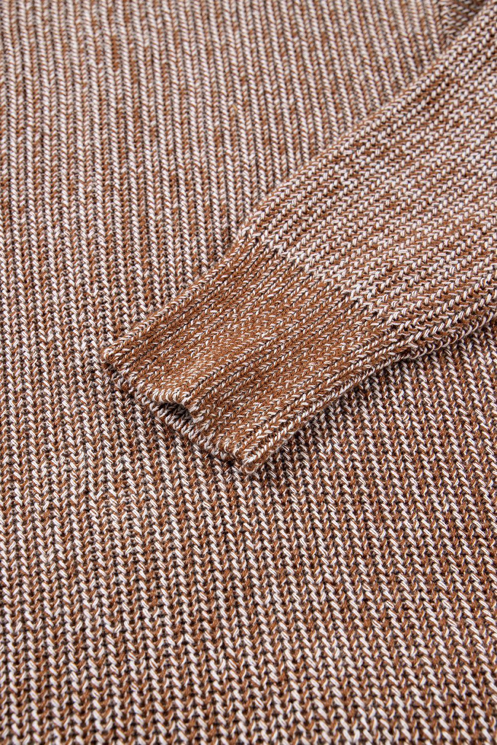 Straw Yellow Solid Open Knit Cardigan with Pockets - loveforevers