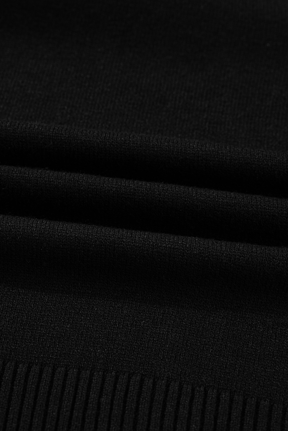 Black Contrast Trim Big Bow Accent Holiday Cropped Sweater - loveforevers