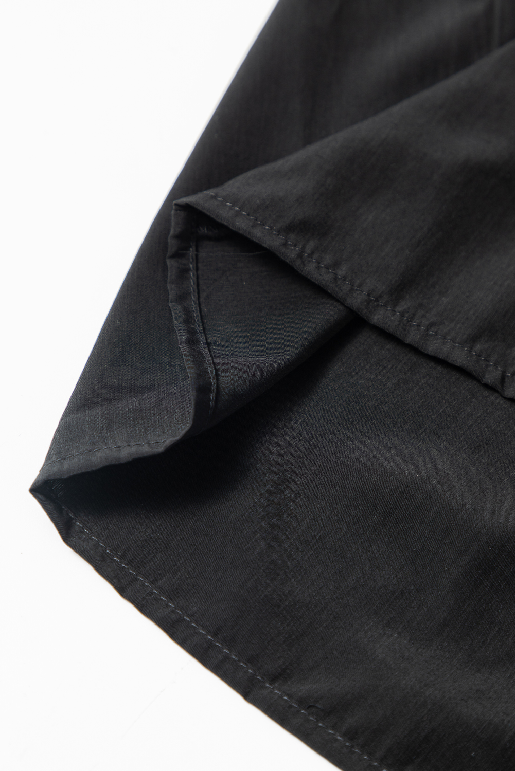 Black Sequin Trim Bubble Sleeve Game Day Shirt Dress - loveforevers