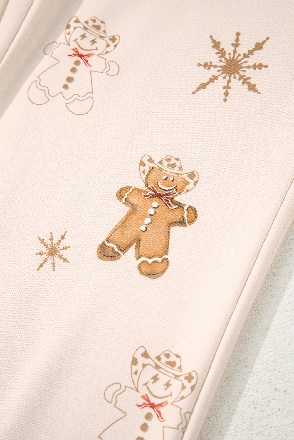Jet Stream GINGERBREAD BAKERY Christmas Print 2pcs Lounge Set - loveforevers