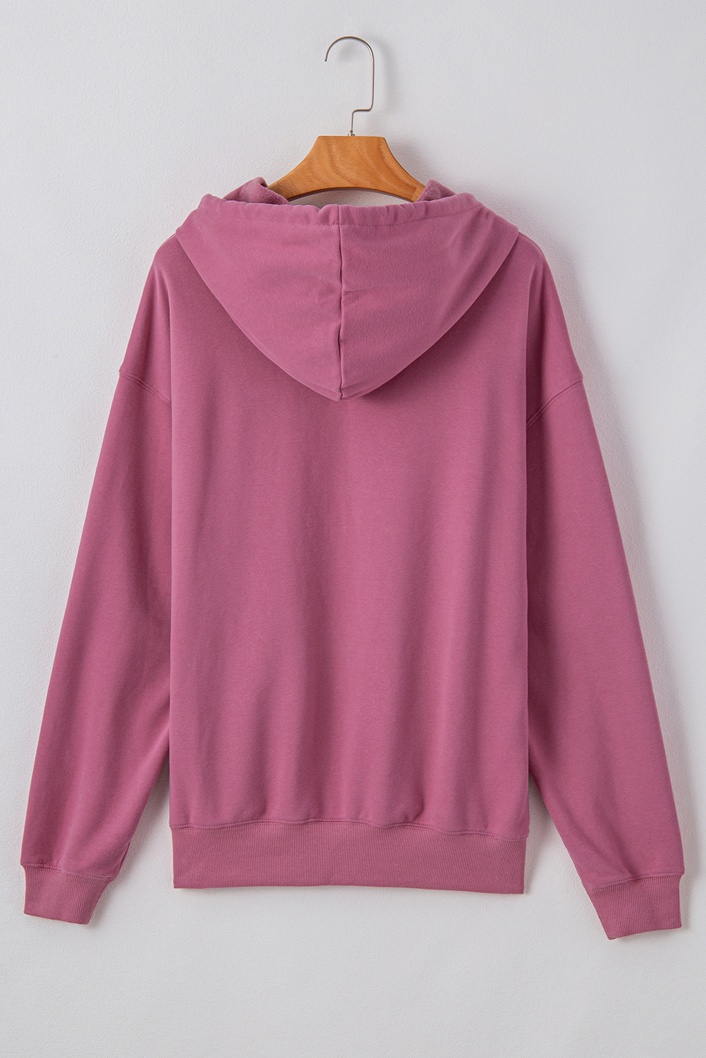 Valerian Fleece Lined Kangaroo Pocket Drawstring Chunky Hoodie - loveforevers
