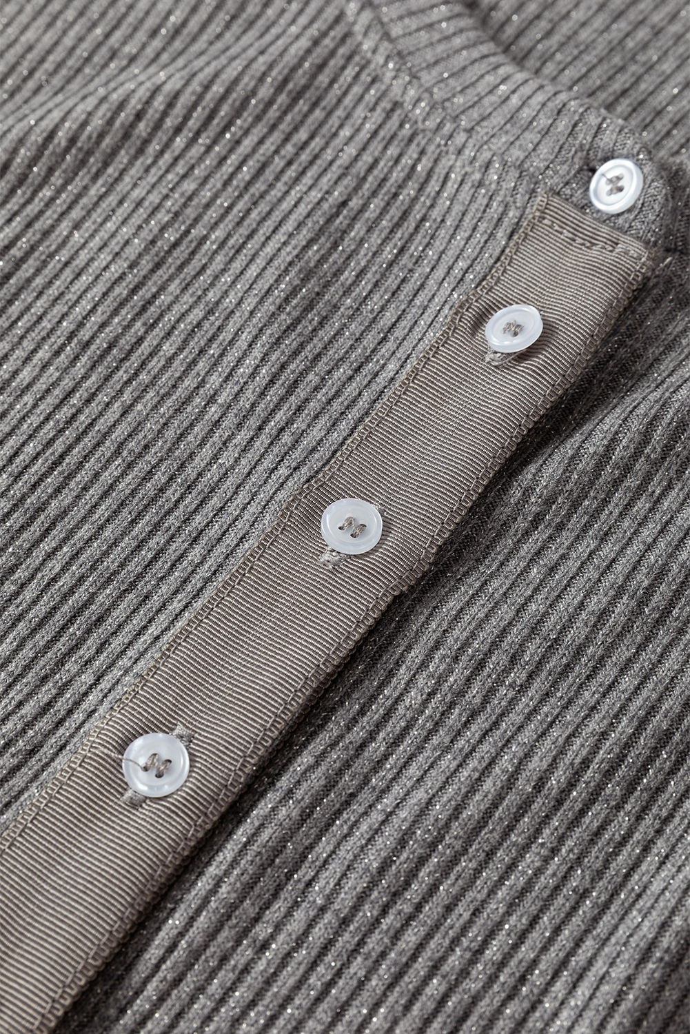 Sleet Ribbed Knit Button Down Slim Cardigan - loveforevers