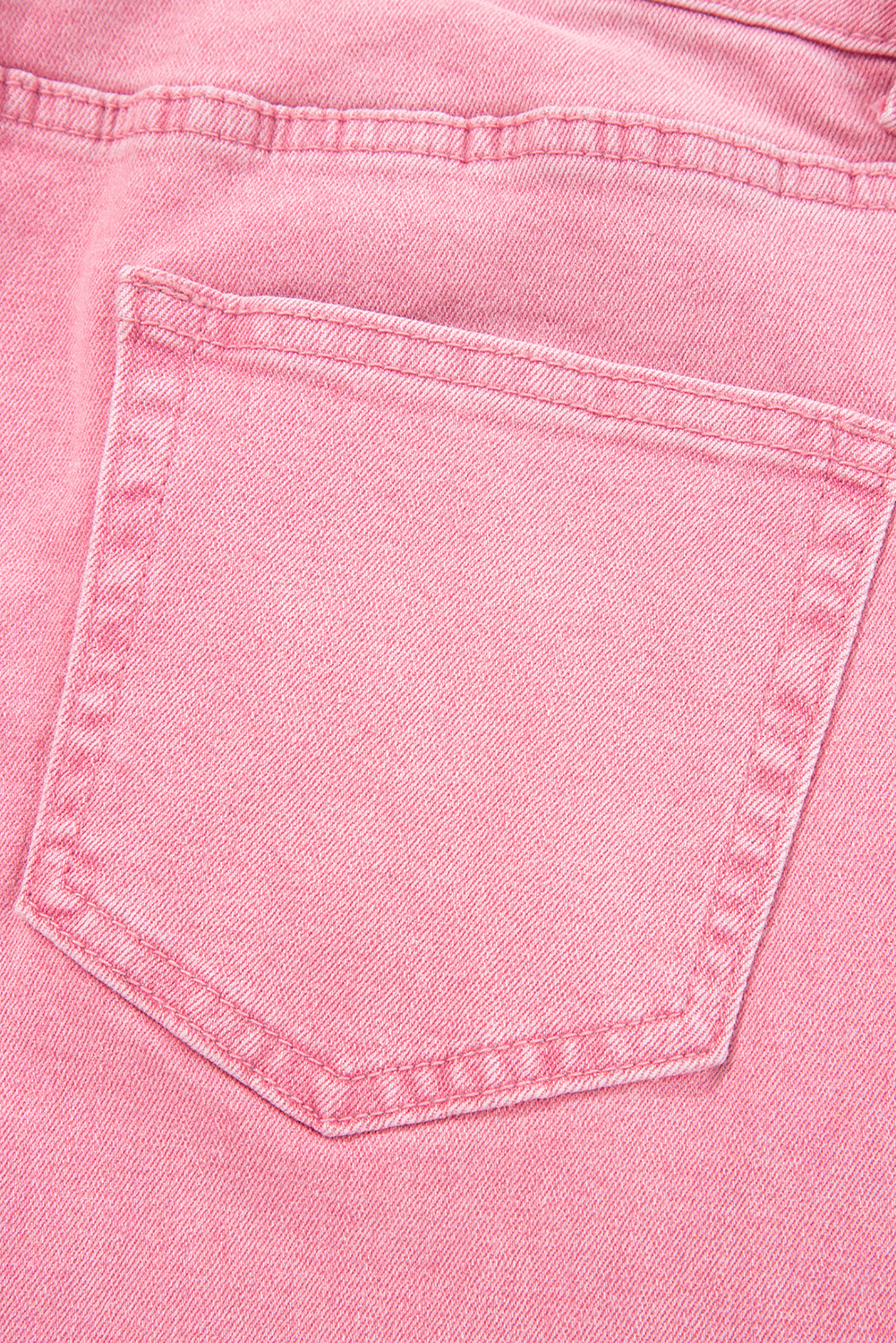 Peach Blossom Acid Washed High Rise Cropped Wide Leg Jeans - loveforevers